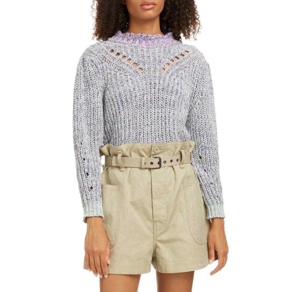NWOT Etoile Isabel Marant Women's Lotiya Cotton Blend Sweater Size Large